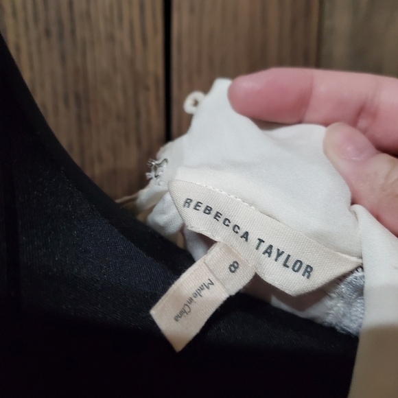 Rebecca Taylor Silk Lace Blouse - Picture 5 of 5